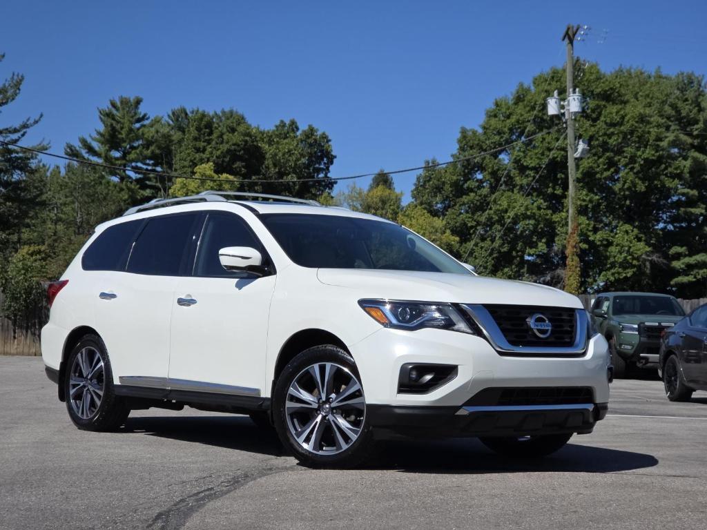 used 2018 Nissan Pathfinder car, priced at $15,000