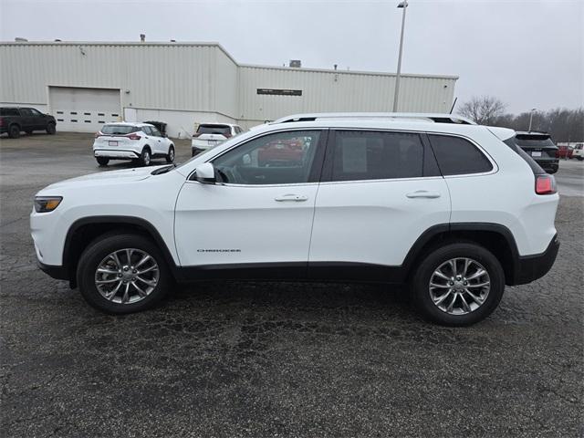 used 2021 Jeep Cherokee car, priced at $22,988