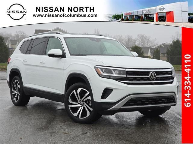 used 2021 Volkswagen Atlas car, priced at $28,150