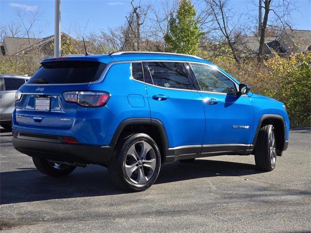 used 2022 Jeep Compass car, priced at $21,500