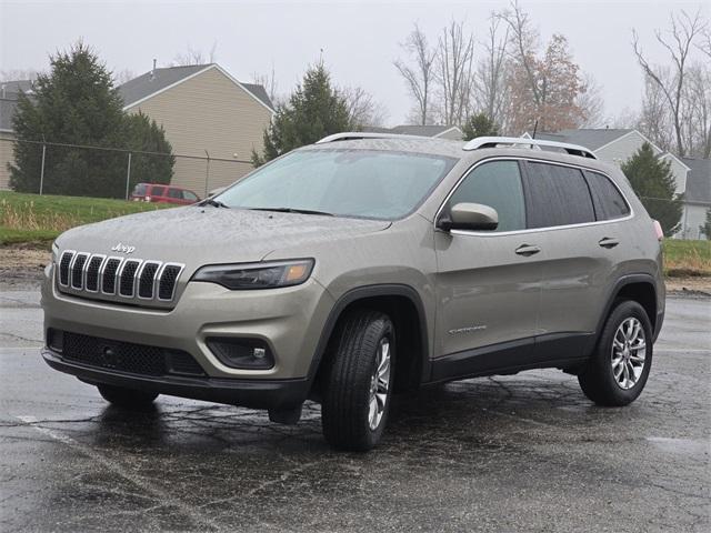 used 2021 Jeep Cherokee car, priced at $22,500