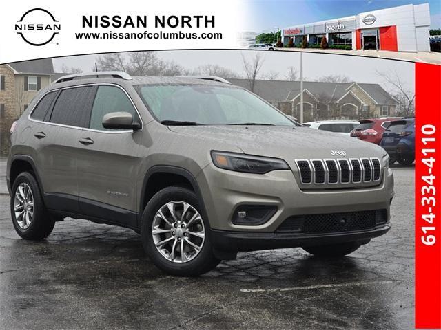 used 2021 Jeep Cherokee car, priced at $22,500