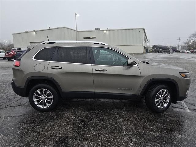 used 2021 Jeep Cherokee car, priced at $22,500