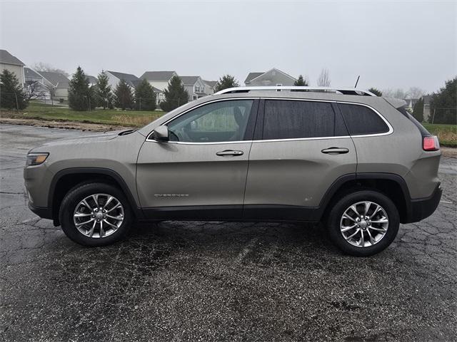 used 2021 Jeep Cherokee car, priced at $22,500