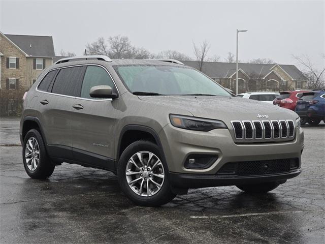 used 2021 Jeep Cherokee car, priced at $22,500