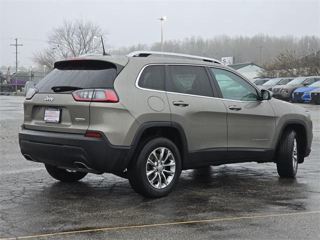 used 2021 Jeep Cherokee car, priced at $22,500