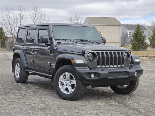 used 2020 Jeep Wrangler Unlimited car, priced at $28,400