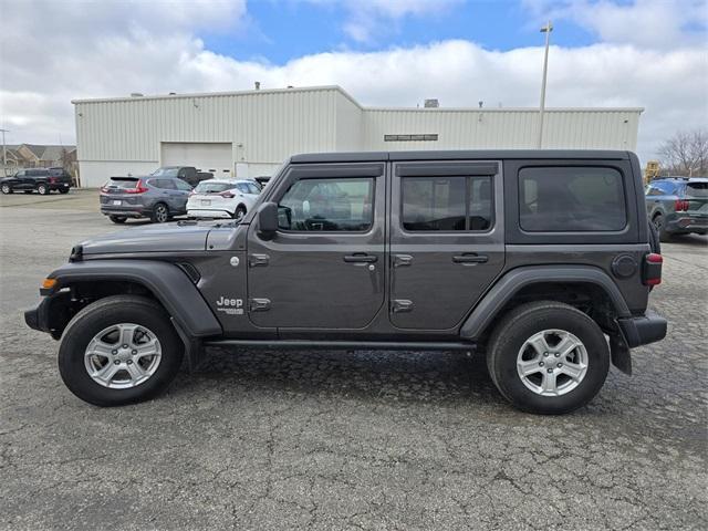 used 2020 Jeep Wrangler Unlimited car, priced at $28,400