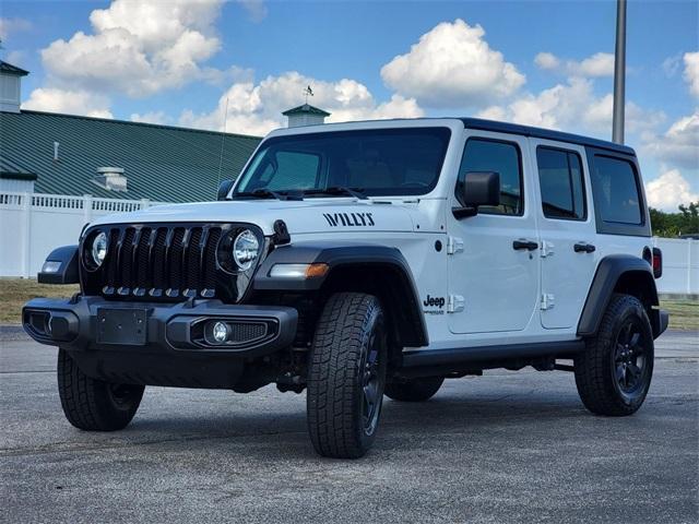 used 2021 Jeep Wrangler Unlimited car, priced at $27,500