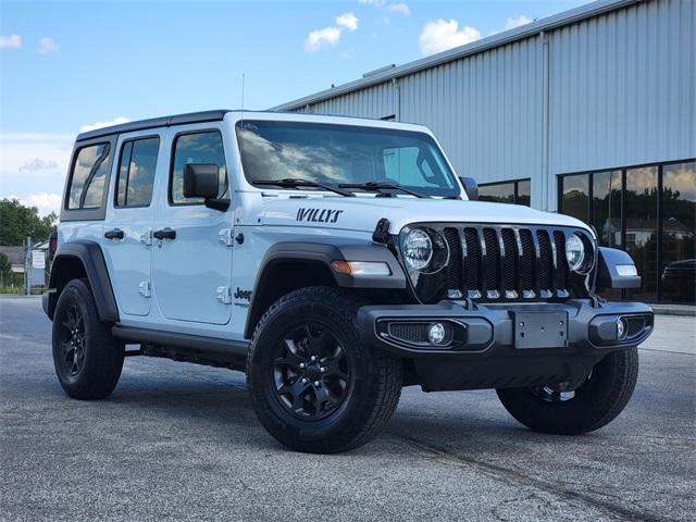 used 2021 Jeep Wrangler Unlimited car, priced at $27,500