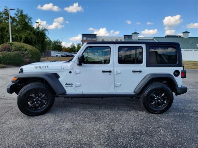 used 2021 Jeep Wrangler Unlimited car, priced at $27,500