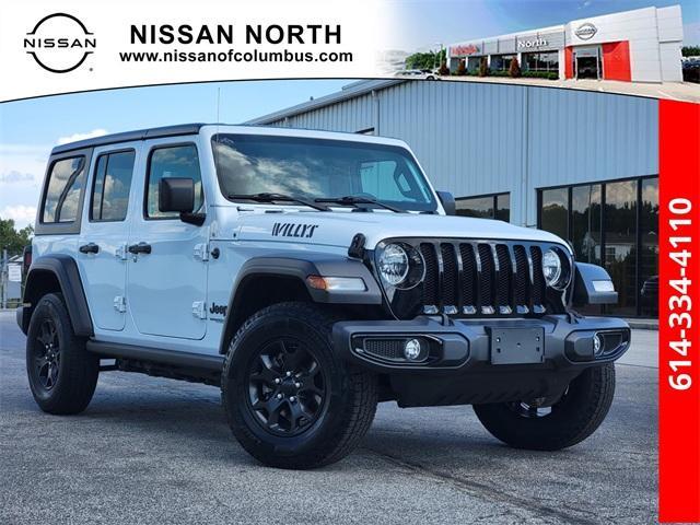 used 2021 Jeep Wrangler Unlimited car, priced at $29,642