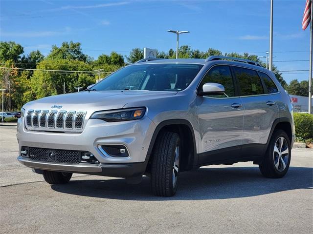 used 2021 Jeep Cherokee car, priced at $20,000