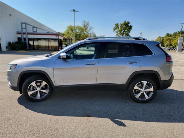 used 2021 Jeep Cherokee car, priced at $20,000