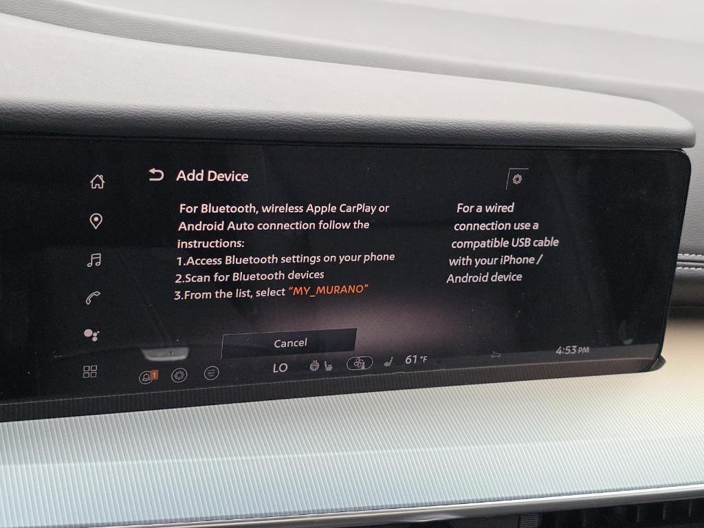 new 2025 Nissan Murano car, priced at $46,945