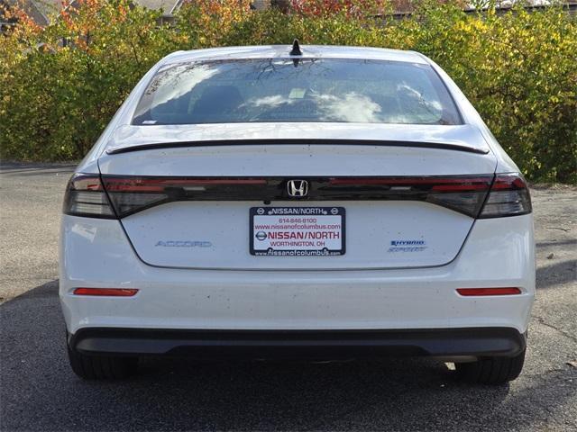 used 2023 Honda Accord Hybrid car, priced at $28,900