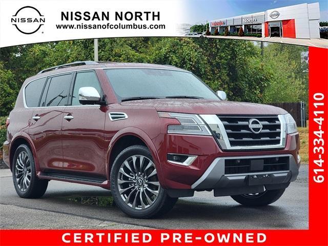 used 2023 Nissan Armada car, priced at $48,400