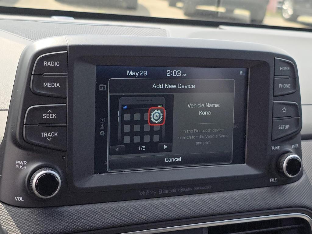 used 2021 Hyundai Kona car, priced at $19,600