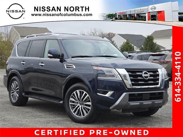 used 2024 Nissan Armada car, priced at $46,500