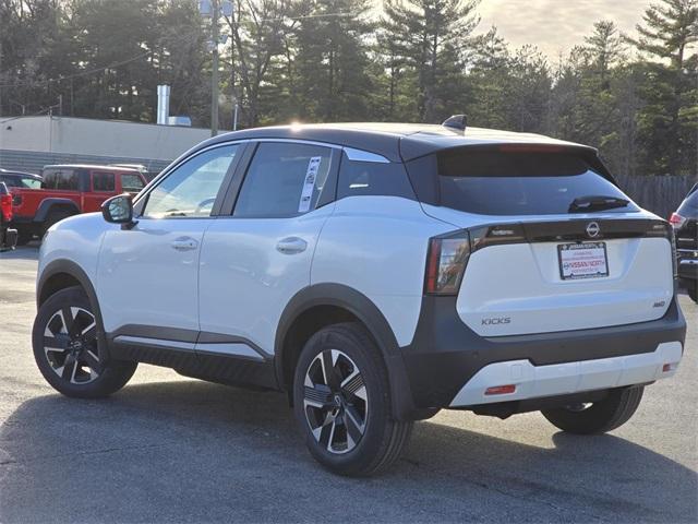 new 2025 Nissan Kicks car, priced at $27,840