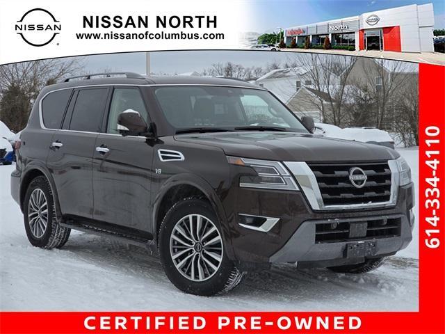 used 2022 Nissan Armada car, priced at $30,600