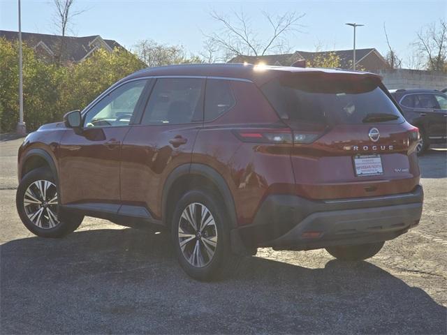 used 2021 Nissan Rogue car, priced at $23,600