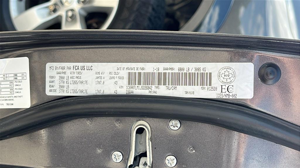 used 2018 Ram 1500 car, priced at $19,175