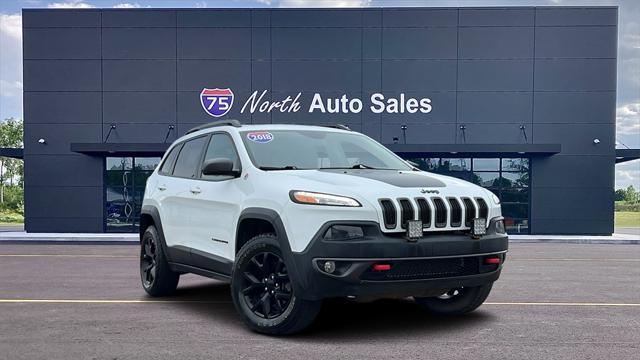 used 2018 Jeep Cherokee car, priced at $16,475