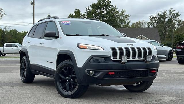 used 2018 Jeep Cherokee car, priced at $16,475