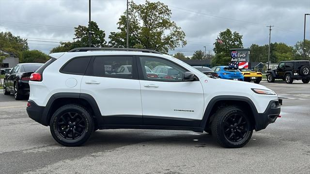 used 2018 Jeep Cherokee car, priced at $16,475