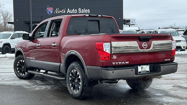 used 2018 Nissan Titan car, priced at $29,475