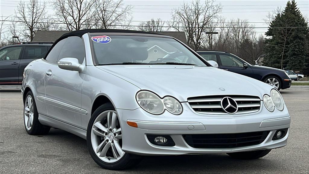 used 2006 Mercedes-Benz CLK-Class car, priced at $8,575