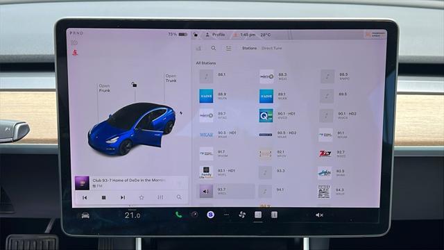 used 2019 Tesla Model 3 car, priced at $21,475