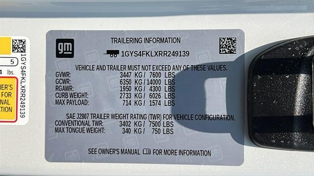 used 2024 Cadillac Escalade car, priced at $90,575