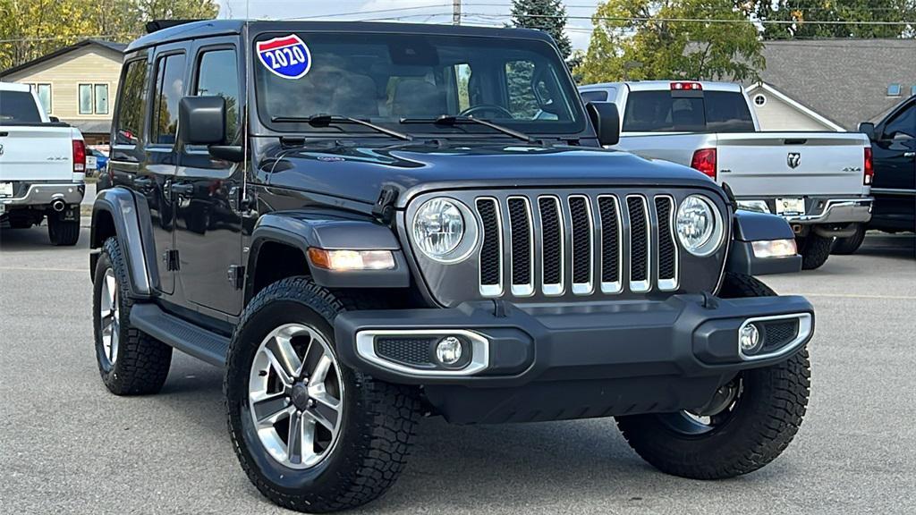 used 2020 Jeep Wrangler Unlimited car, priced at $26,975
