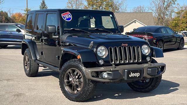 used 2016 Jeep Wrangler Unlimited car, priced at $22,675