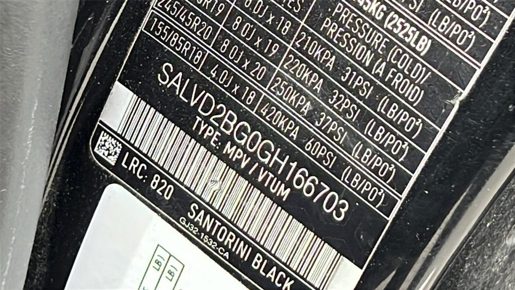 used 2016 Land Rover Range Rover Evoque car, priced at $17,275