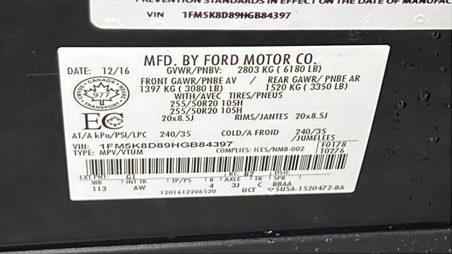 used 2017 Ford Explorer car, priced at $17,475