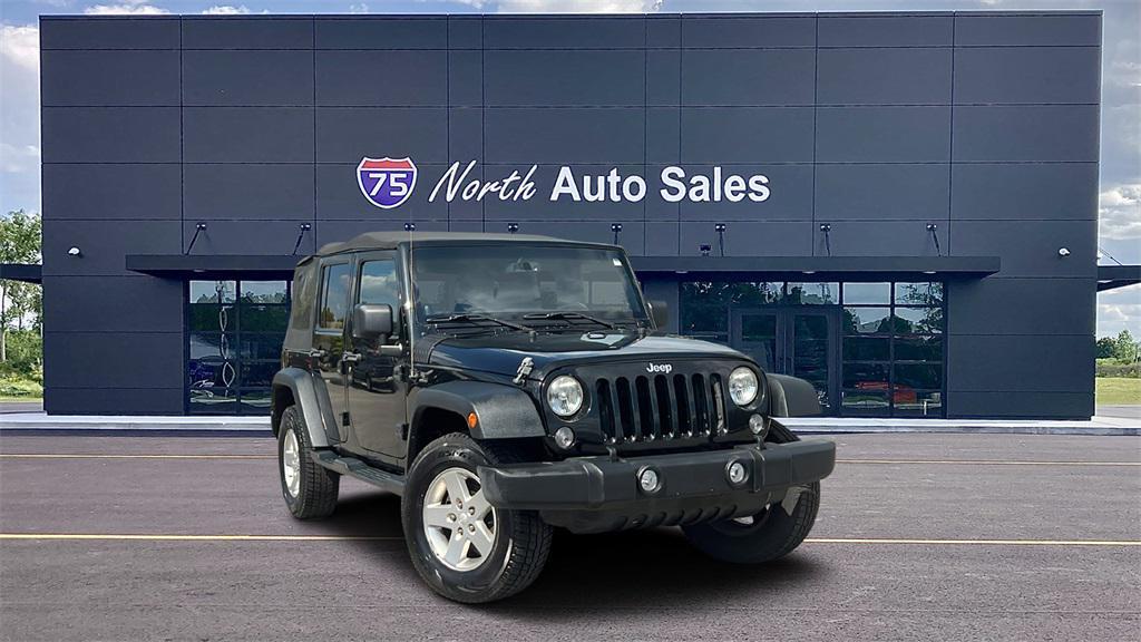 used 2014 Jeep Wrangler Unlimited car, priced at $12,575