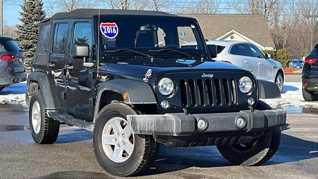 used 2014 Jeep Wrangler Unlimited car, priced at $14,900