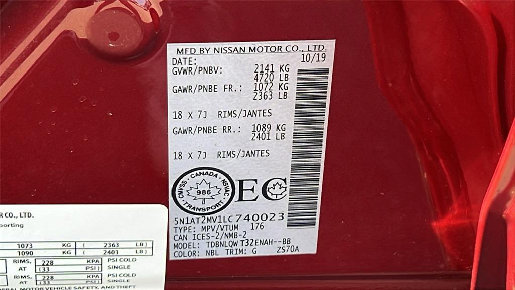 used 2020 Nissan Rogue car, priced at $12,975