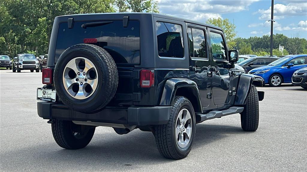 used 2017 Jeep Wrangler Unlimited car, priced at $15,675