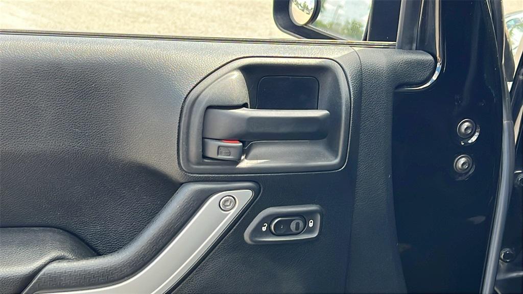 used 2017 Jeep Wrangler Unlimited car, priced at $15,675