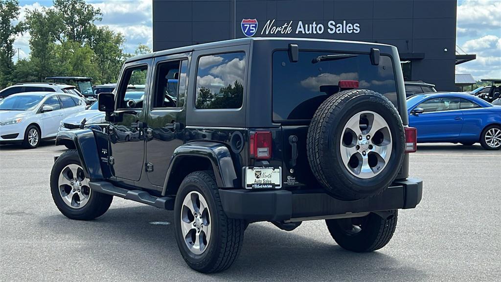 used 2017 Jeep Wrangler Unlimited car, priced at $15,675