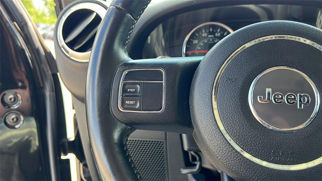 used 2017 Jeep Wrangler Unlimited car, priced at $15,675