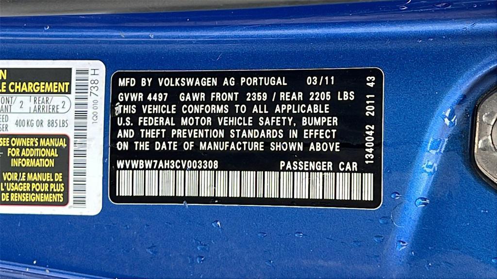 used 2012 Volkswagen Eos car, priced at $7,175