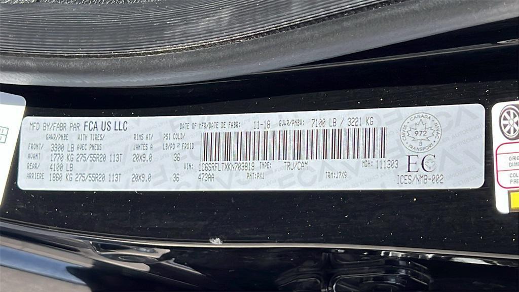 used 2019 Ram 1500 car, priced at $28,475