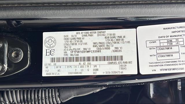 used 2021 Ford F-150 car, priced at $25,975