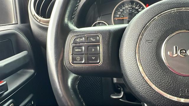 used 2017 Jeep Wrangler Unlimited car, priced at $21,575