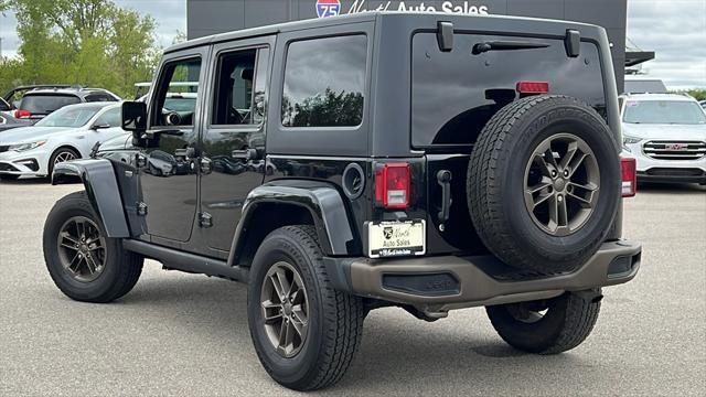 used 2017 Jeep Wrangler Unlimited car, priced at $21,575